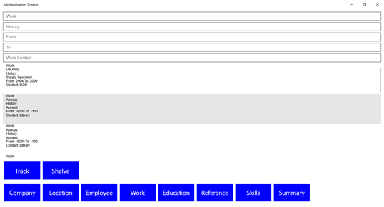Job Application Creator screenshot 2