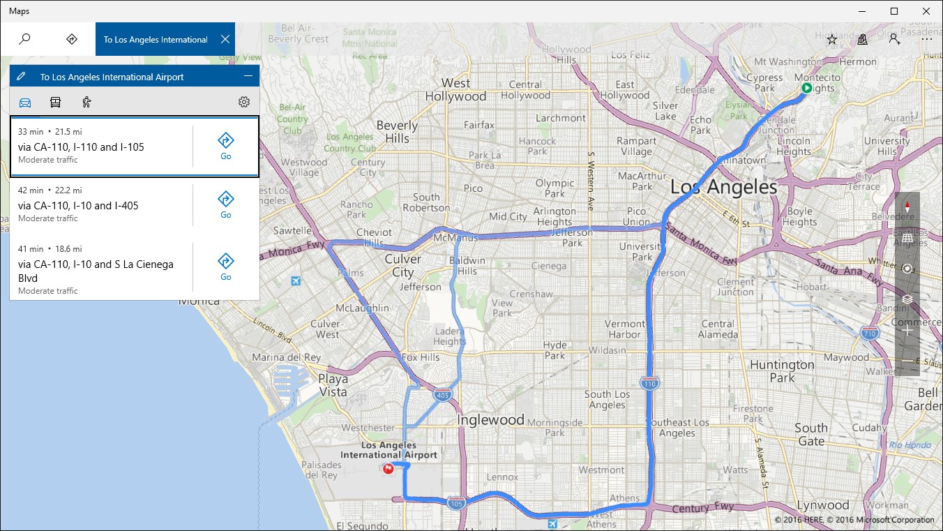 Windows Maps for Windows 10