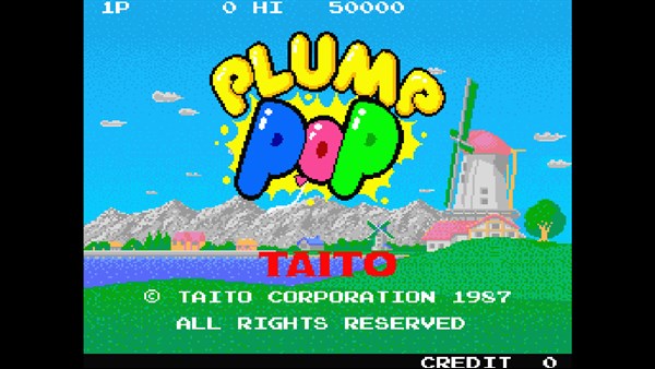 Arcade Archives 2 PLUMP POP — 1