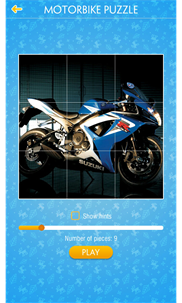 Motorbike Jigsaw Puzzle screenshot 3