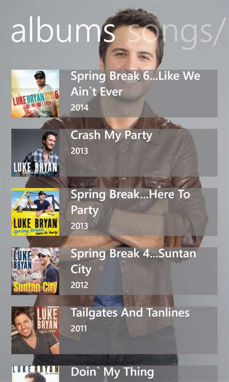 Luke Bryan Music Screenshots 2