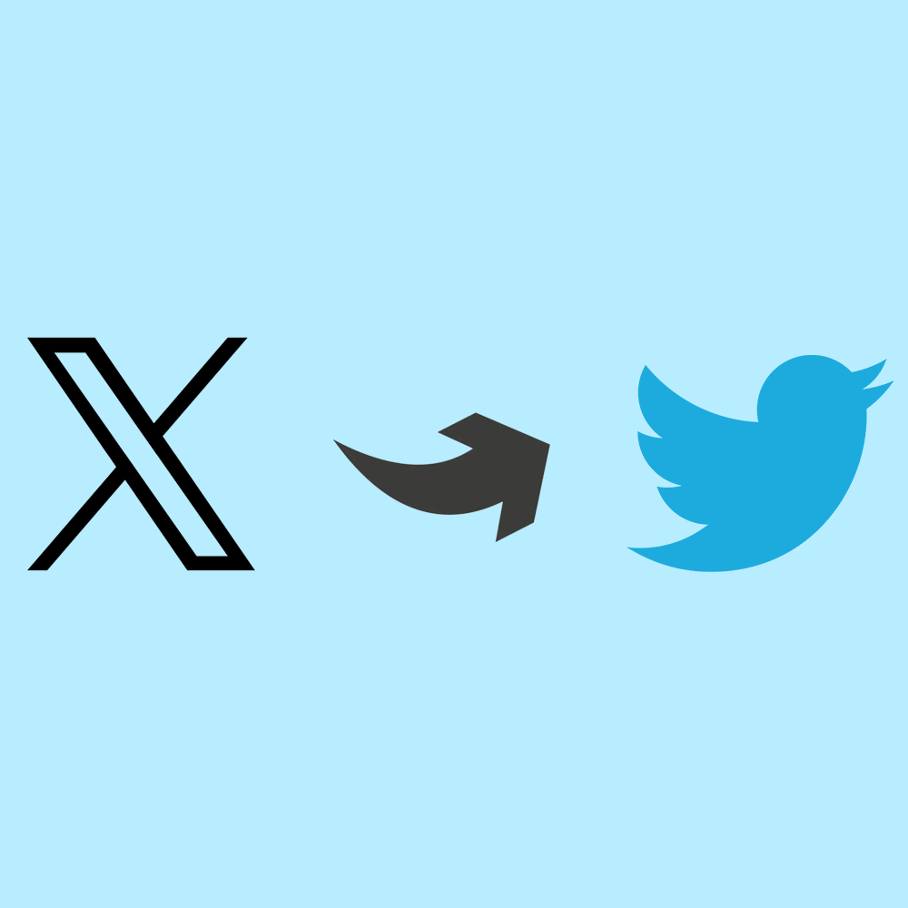 twitter logo change - x back to twitter