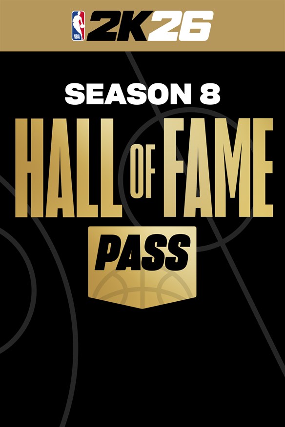NBA 2K26 Hall of Fame Pass: Season 8 (Xbox One and Xbox Series X|S) Xbox Series X|S and Xbox One cover art