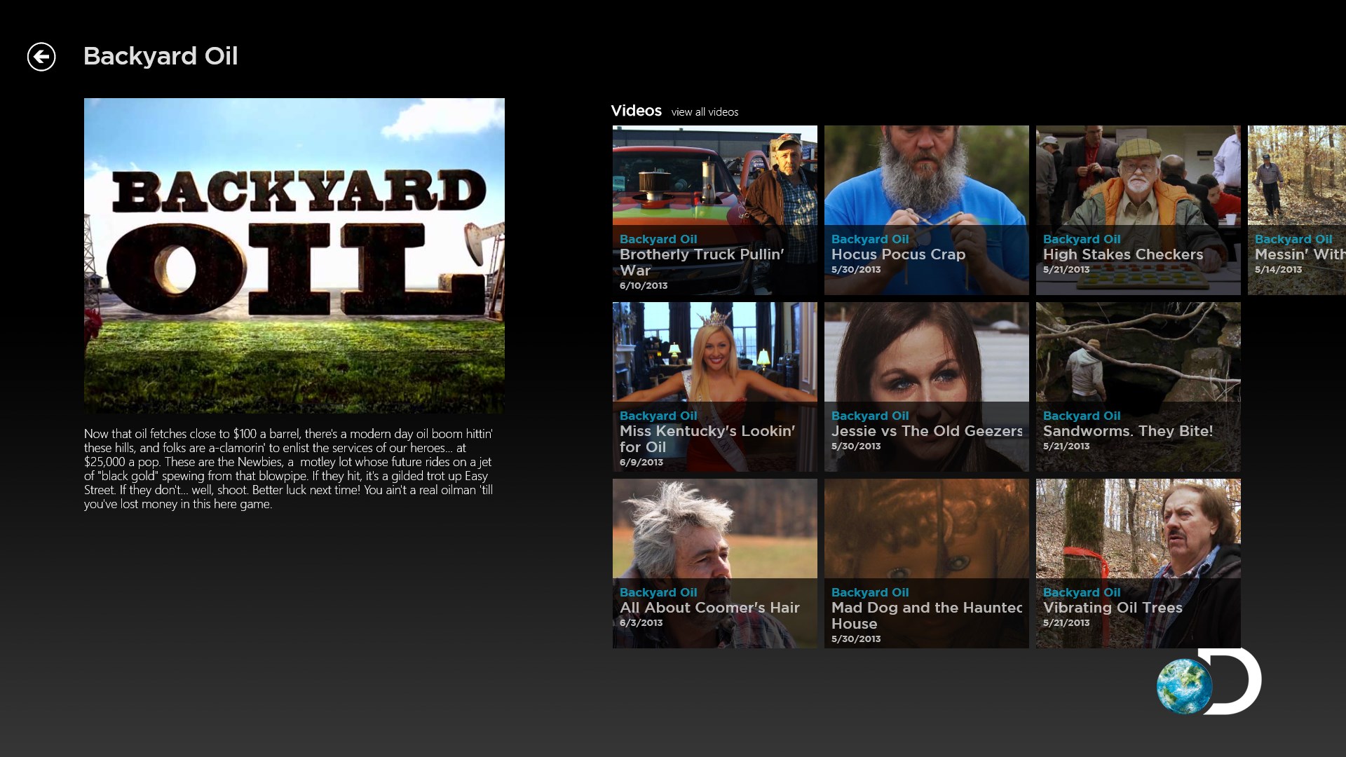 Discovery Channel For Windows 10