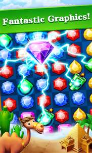 Jewels Saga Legend - Match 3 Puzzle screenshot 2