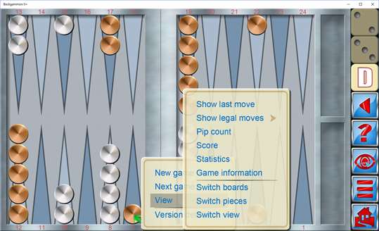 Backgammon V screenshot 4