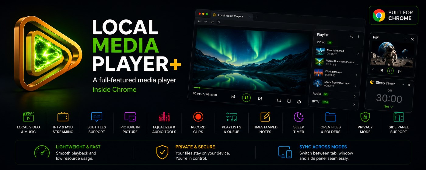 Local Media Player+