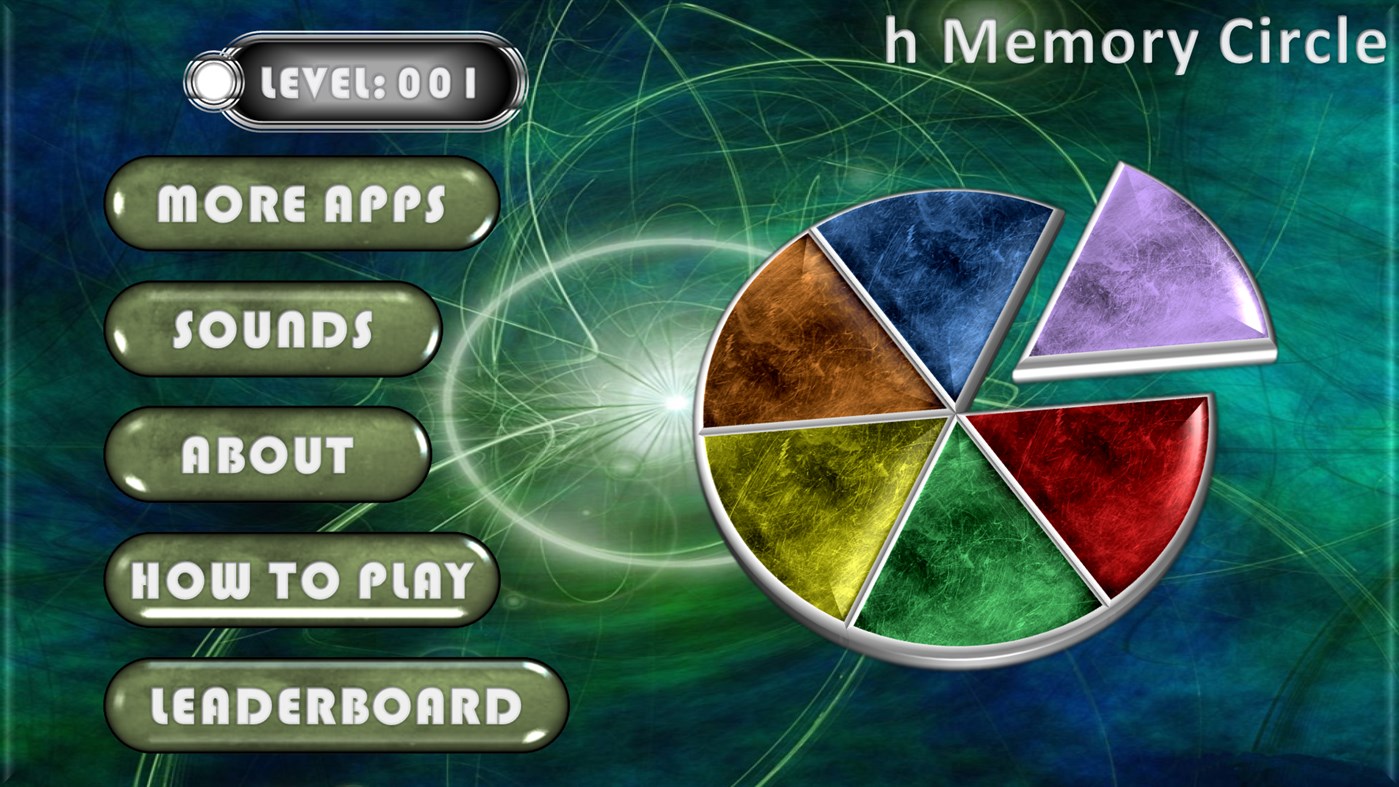#2. h Memory Circle (Windows) By: Vardan Grigoryan