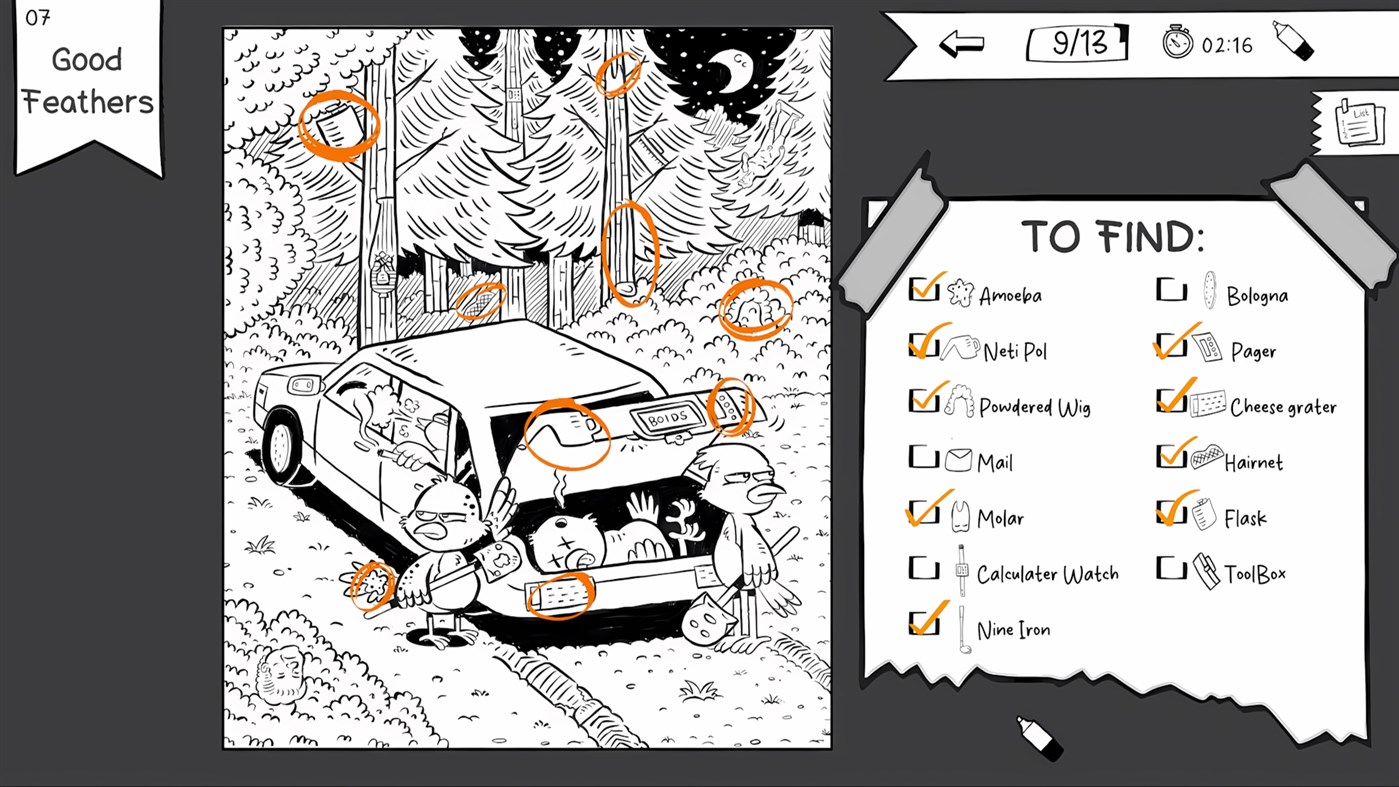 #1. INK ENIGMA: Hidden Object Challenges (Windows) Podle: Avgam