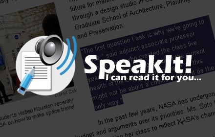 SpeakIt! - Text to speech for Microsoft Edge small promo image