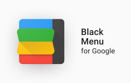 Black Menu for Google™ small promo image