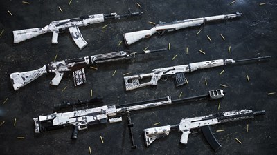 Insurgency: Sandstorm - Whiteout Weapon Skin Set — скриншот 1