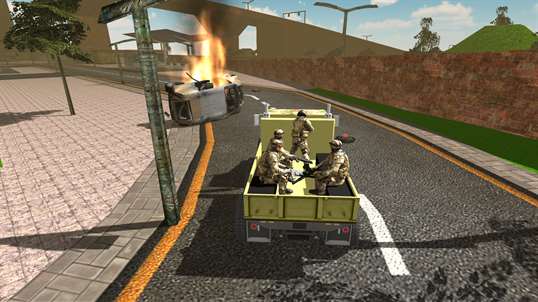 Army Truck Simulator - Military Truck Driving screenshot 3