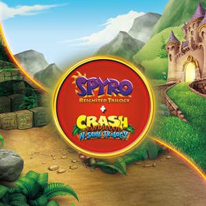Pacote de jogo Spyro + Crash Remastered