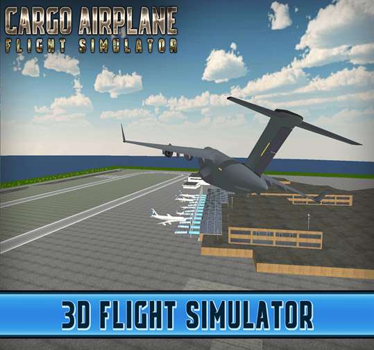 Tank Cargo Airplane Flight Simulator screenshot 5