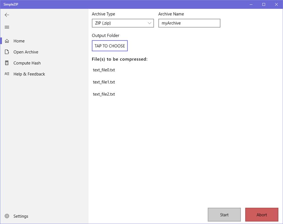 #4. SimpleZIP (Windows) 由: AA47phU