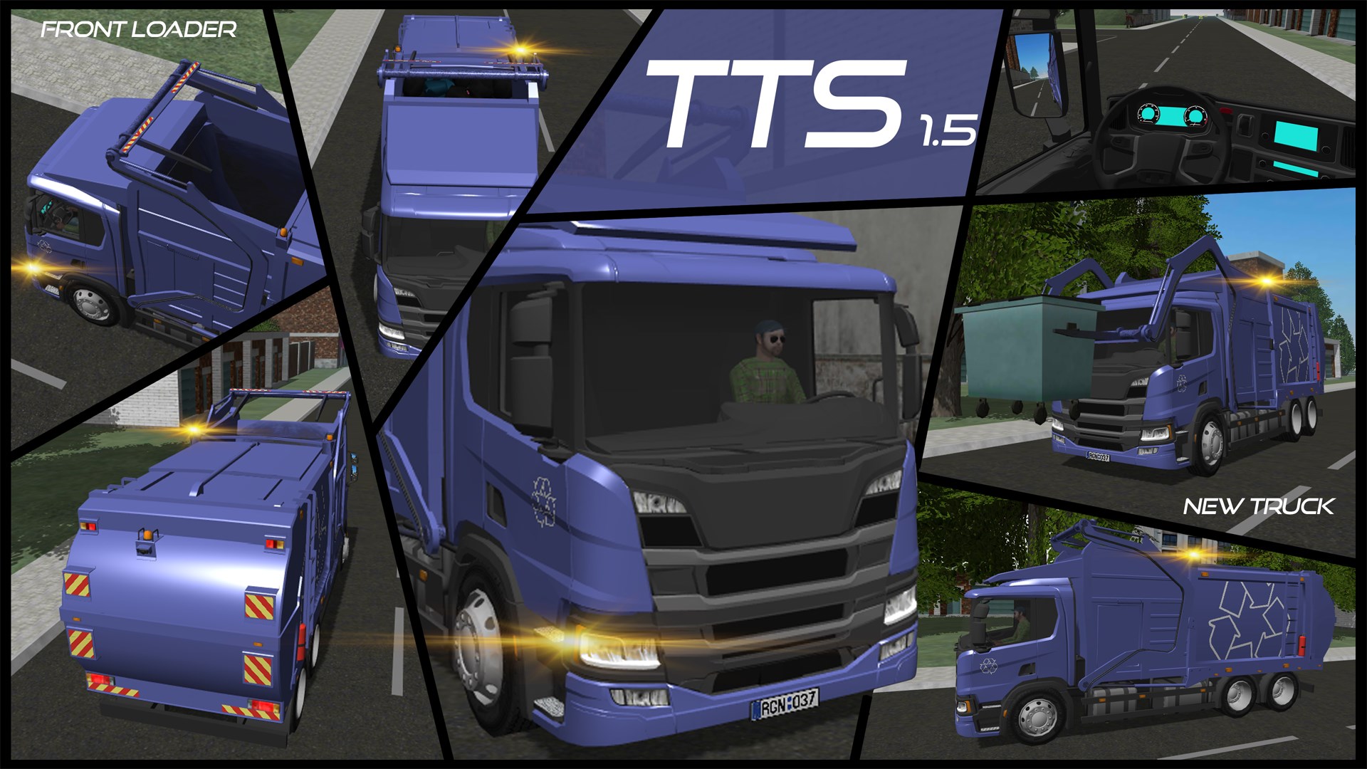 Garbage truck simulator games online