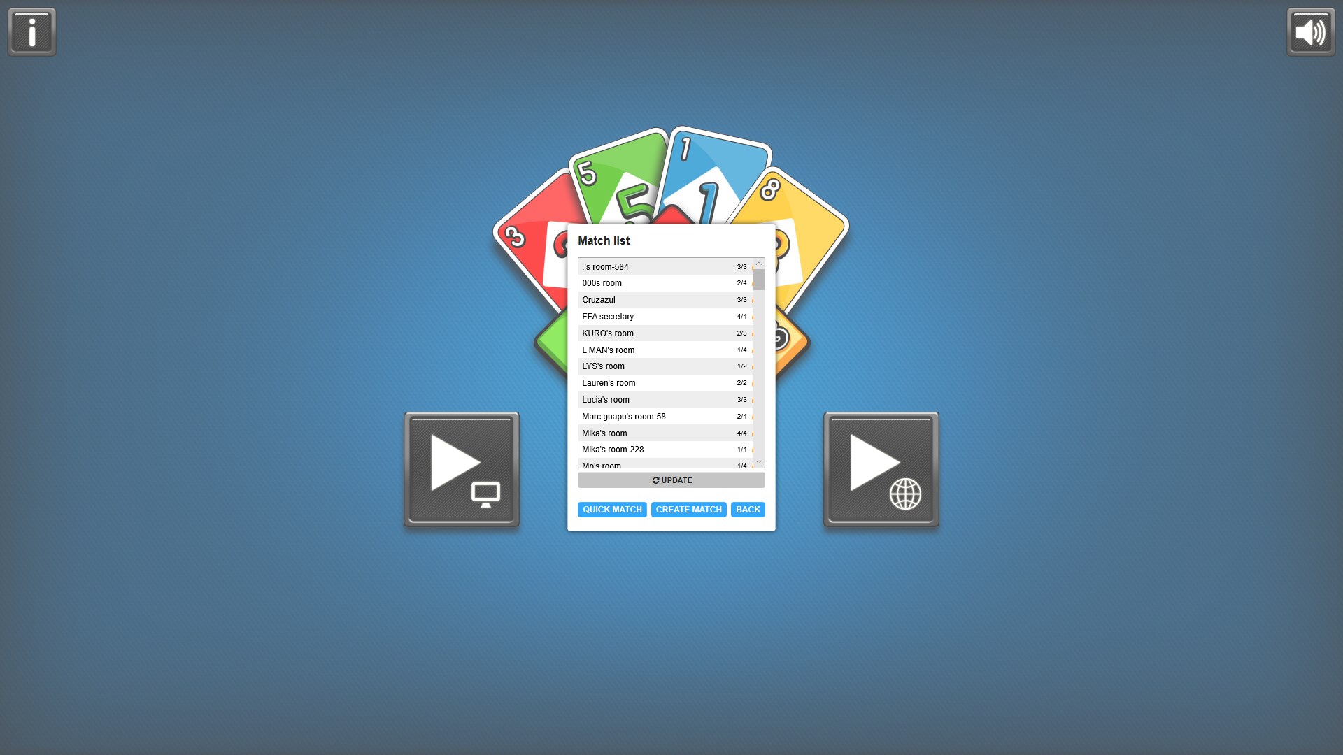 Screenshot 2 Uno Multiplayers windows