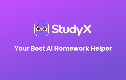 StudyX: AI Homework Helper for Instant Study Solutions