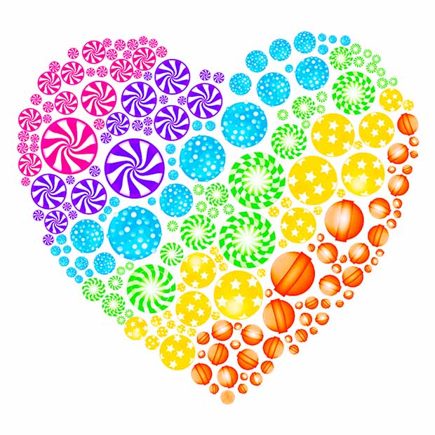 Candy Art Color by Number