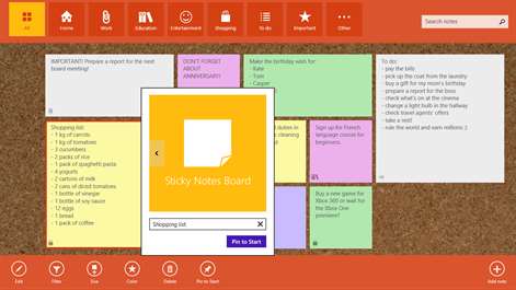 Sticky Notes Board Screenshots 2