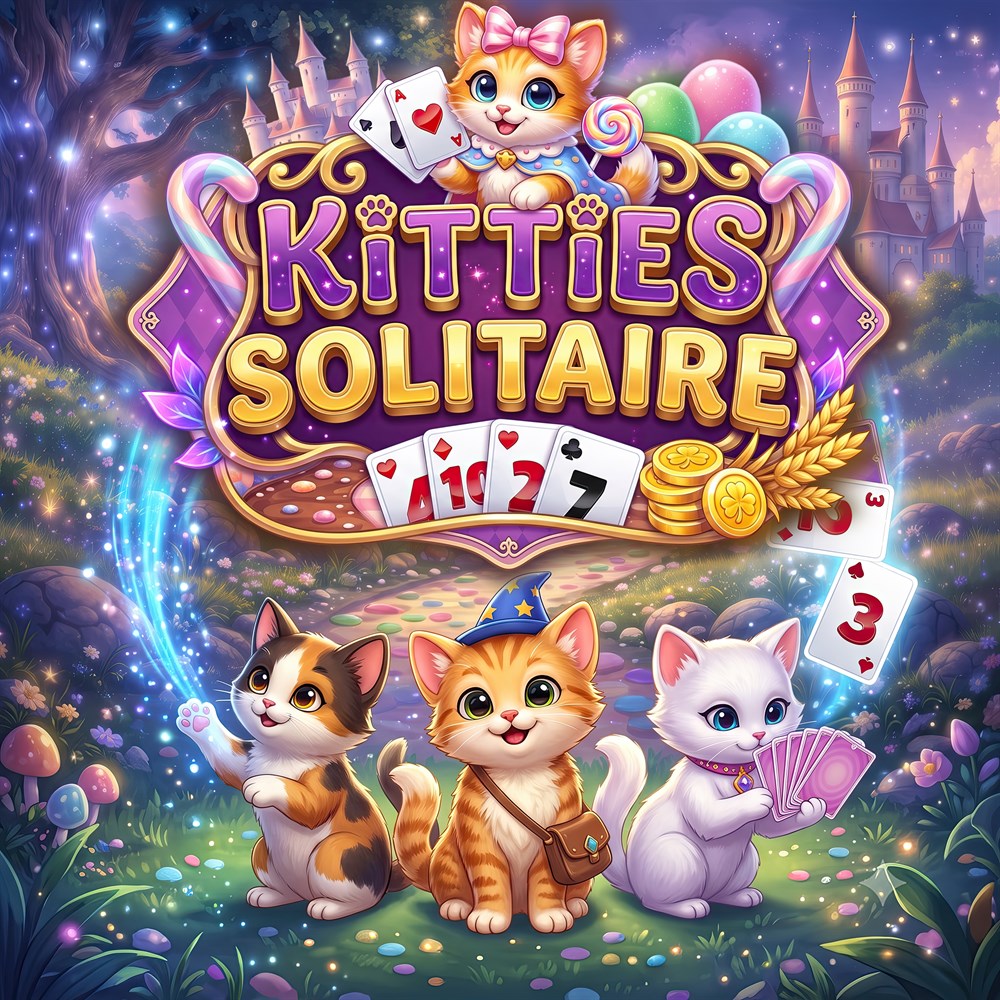 Kitties Solitaire cover art (full size)