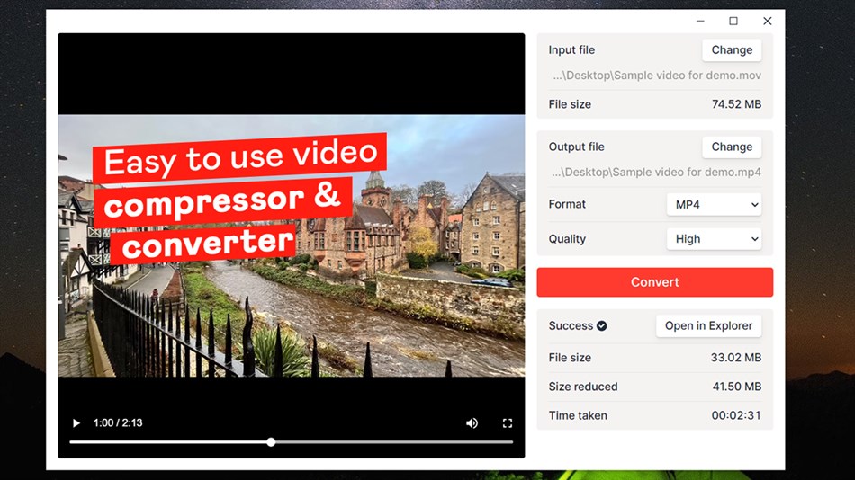 Fancy Video Converter (Windows) 由: Janis Skarnelis