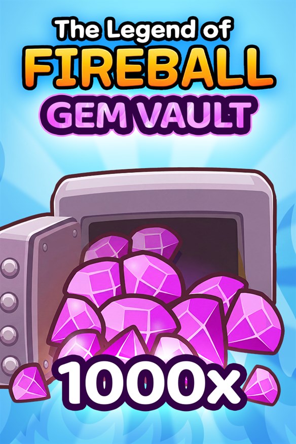 The Legend Of Fireball: Gem Vault - 1 000 Xbox Series X|S and Xbox One cover art
