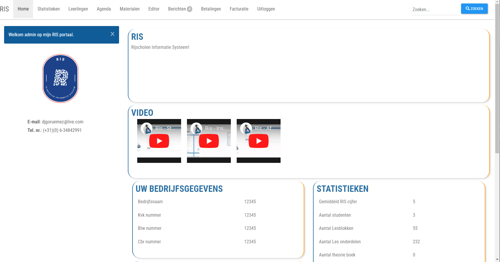 RIS screenshot