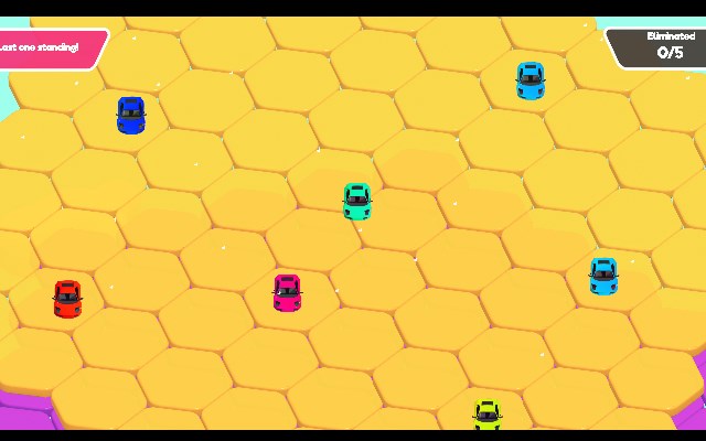 Sport Car Hexagon Game