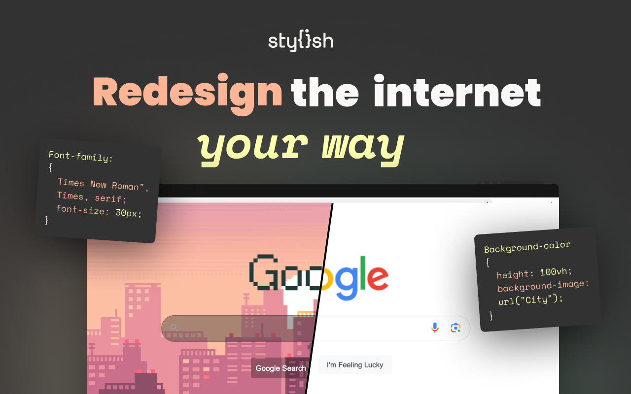 Stylish - Custom themes for any website