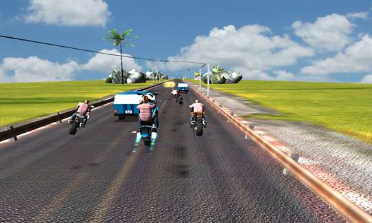 City Moto Bike Racer 3D screenshot 3