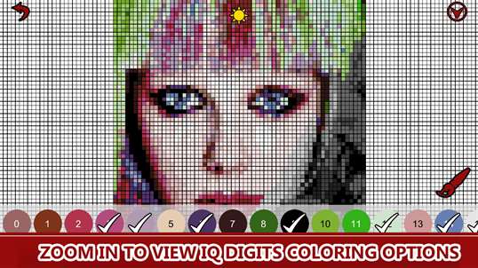 Fashion Color by Number: Pixel Art, Sandbox Coloring screenshot 4