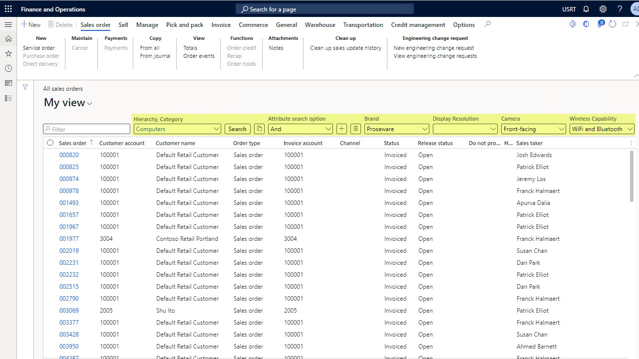 Snapshot 3 of Product attribute search