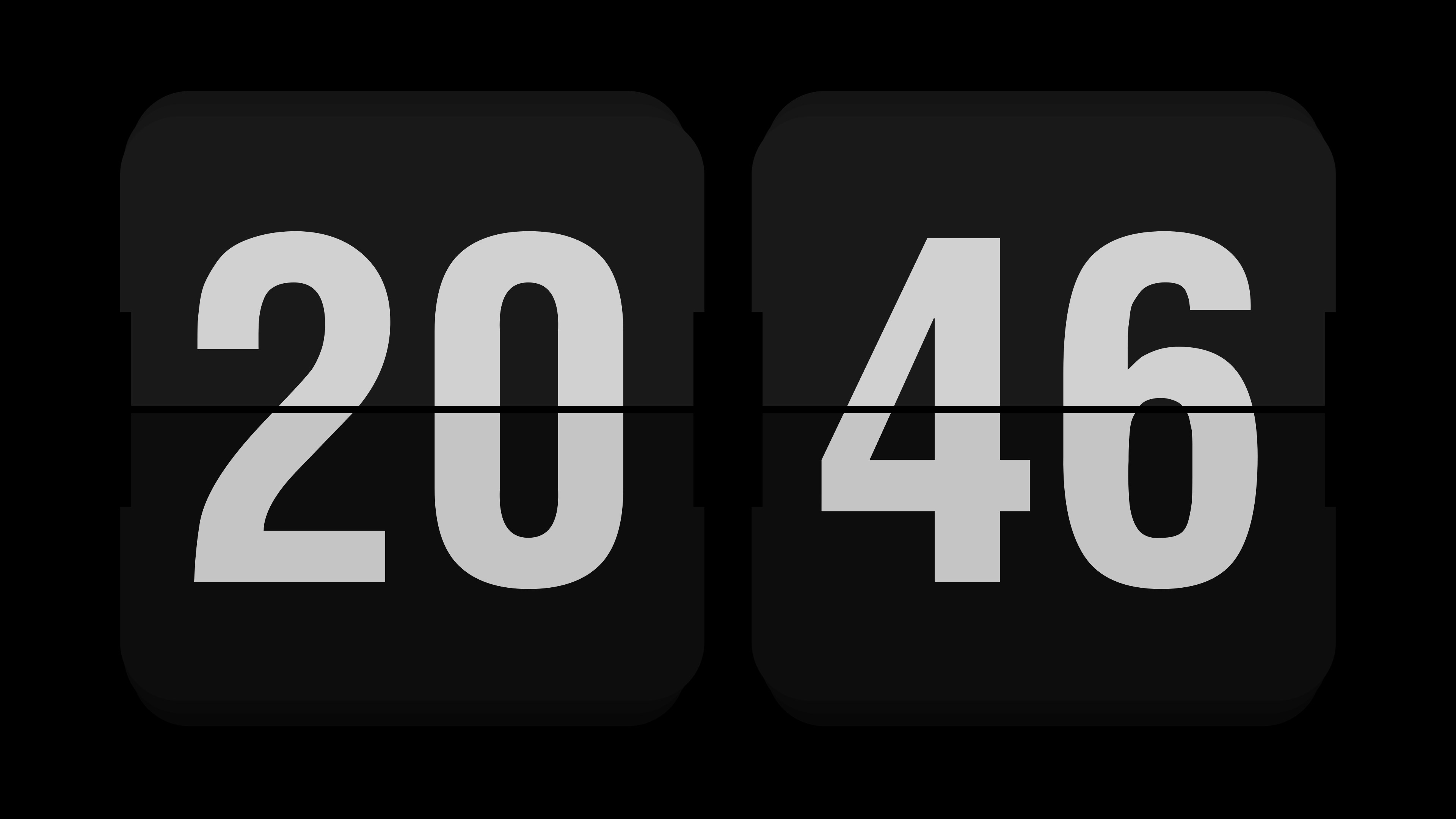 Screen Flip Clock screenshot
