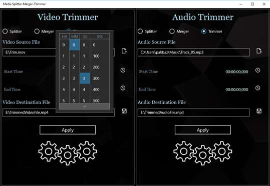 Media Splitter-Merger-Trimmer screenshot 3