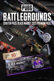 PUBG - 工匠通行證：黑市 2025 進階組合