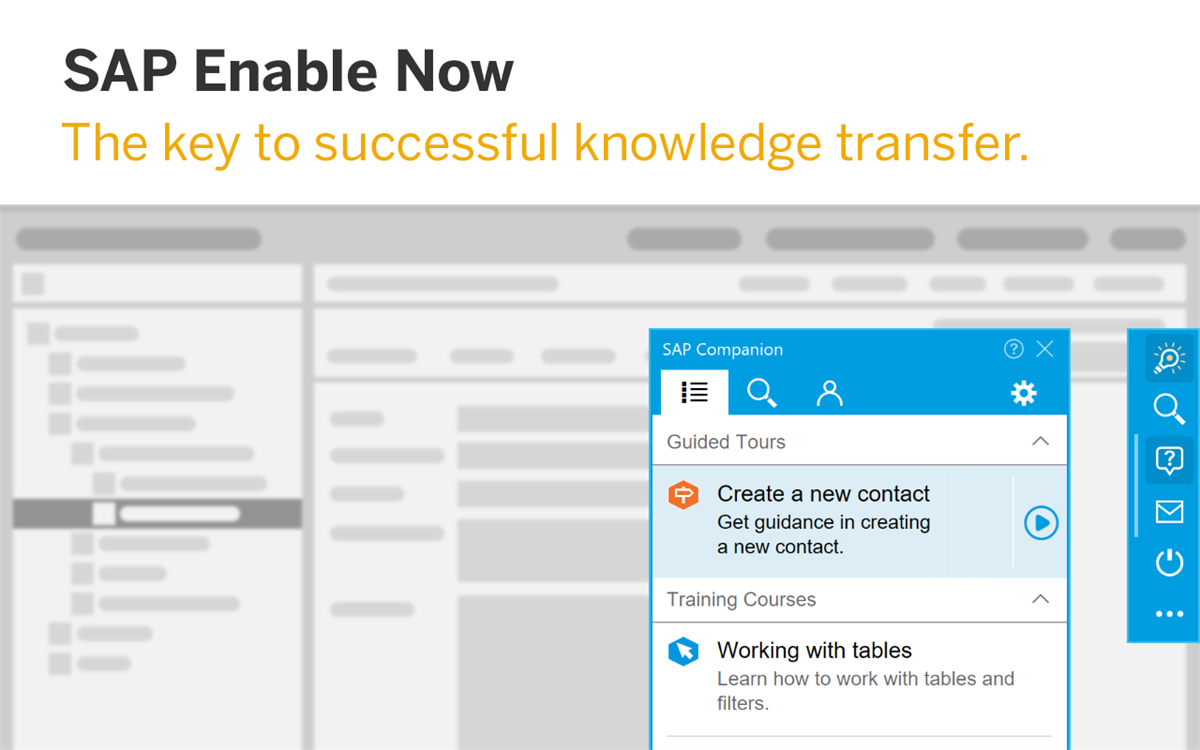 SAP Enable Now, desktop application recorder