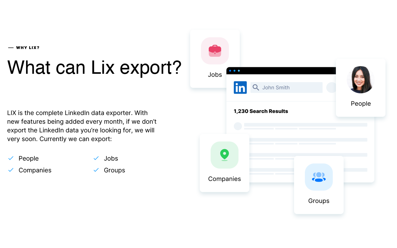 Lix - B2B Scraper, Email Finder & API