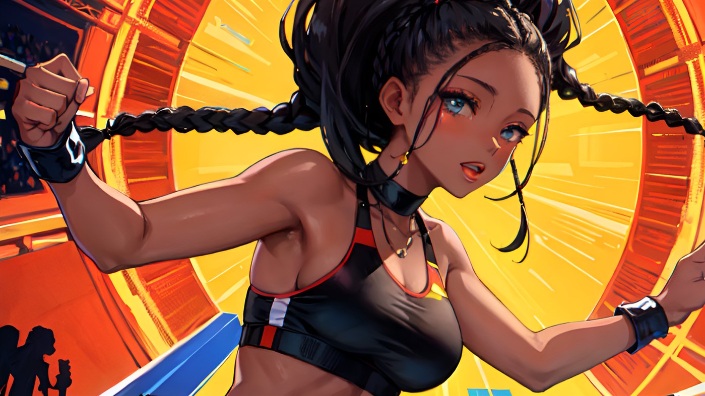 #5. Beautiful Sakura: Fighting Club (Windows) (Windows) By: Cropware