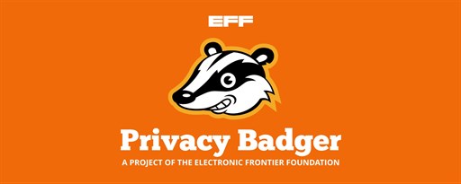 Privacy Badger marquee promo image