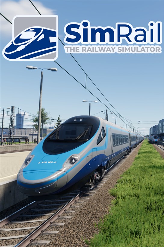 Box shot of SimRail - The Railway Simulator