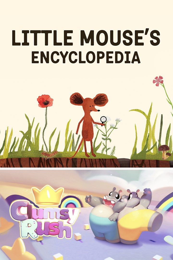 Little Mouse's Encyclopedia + Clumsy Rush boxshot