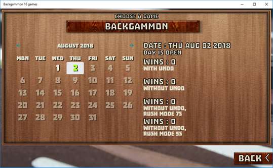 Backgammon 16 games screenshot 6
