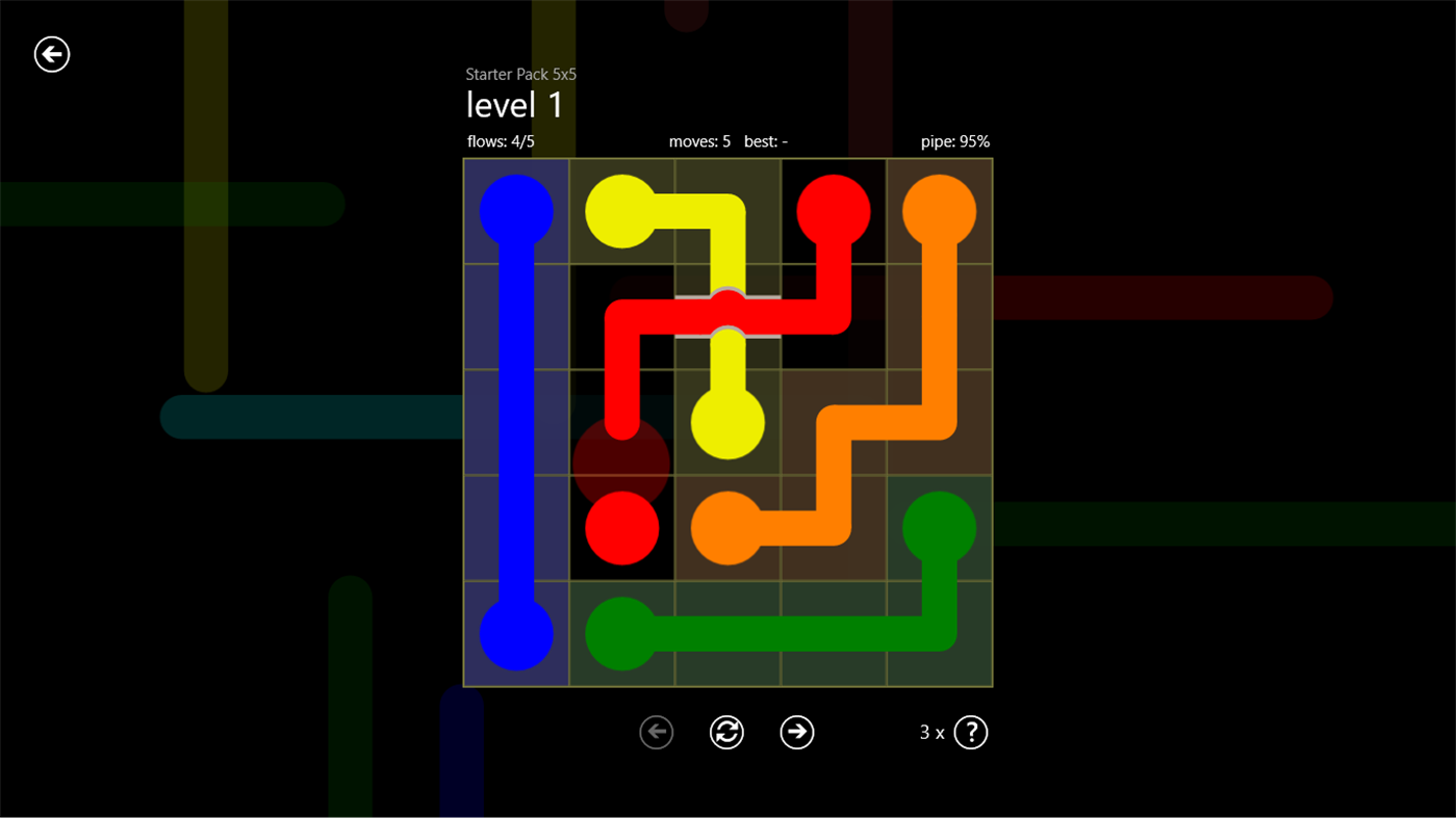 #1. Flow Free: Bridges (Windows) 게시자: Big Duck Games LLC