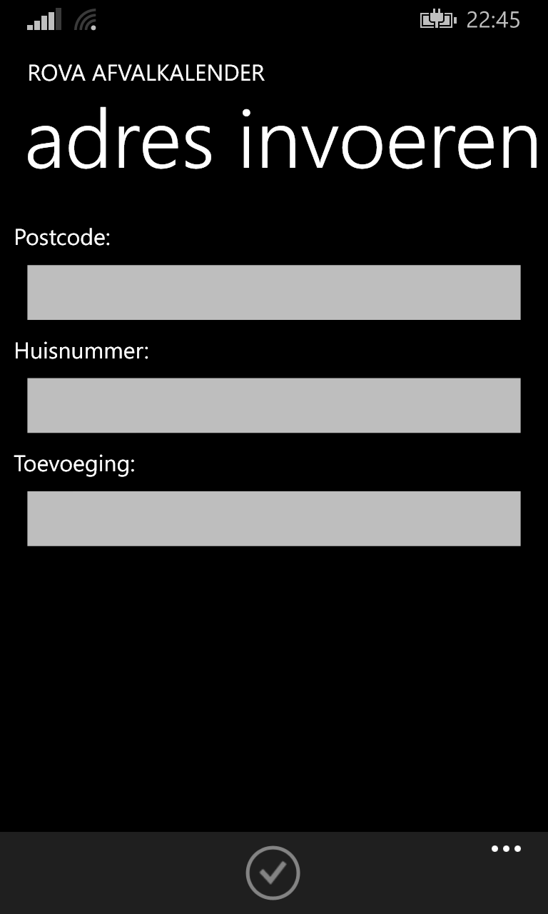 Rova afvalkalender for Windows 10 Mobile