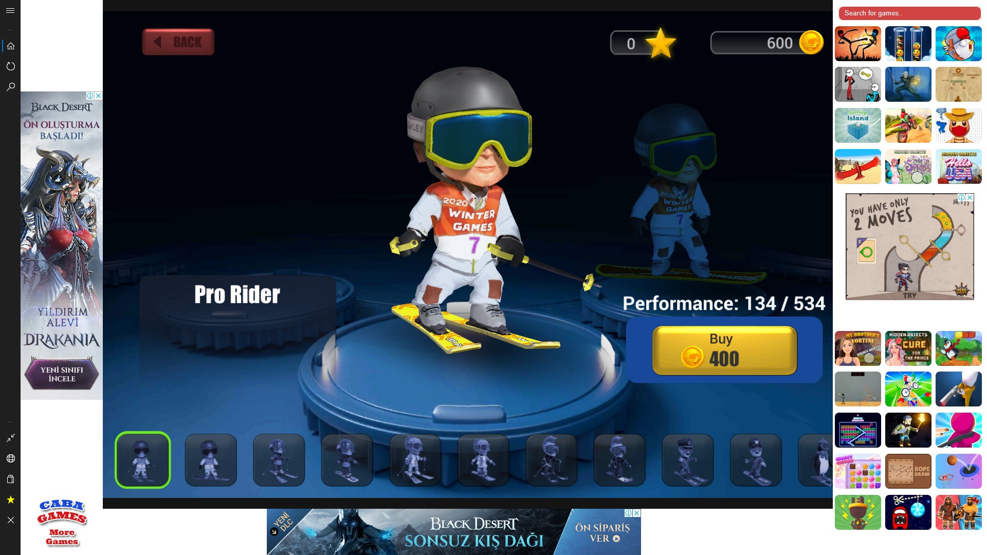 Screenshot 2 Snowcross Stunts windows