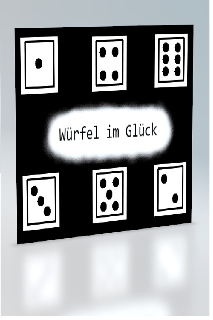 Würfel im Glück