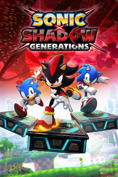 Cover poster for SONIC X SHADOW GENERATIONS