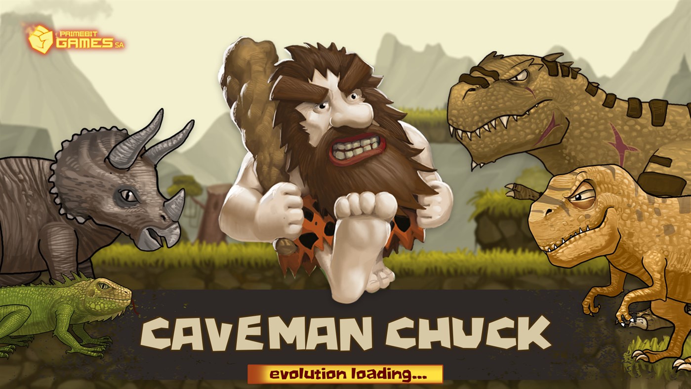 #6. Caveman Chuck: Prehistoric Adventure (Windows) 由: Prime Bit Games SA